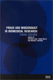 book Fraud and Misconduct in Biomedical Research, 3rd edition