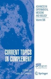 book Current Topics in Complement