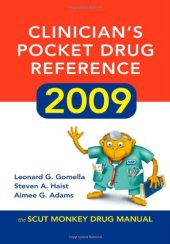 book Clinician's Pocket Drug Reference 2009