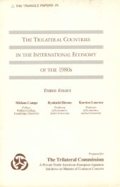 book The Trilateral Countries in the International Economy of the 1980s