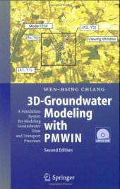 book 3D-Groundwater Modeling with PMWIN: A Simulation System for Modeling Groundwater Flow and Transport Processes