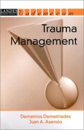 book Trauma Management (Vademecum)