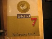 book Stata Reference Su-Z Release 7