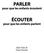 book Parler pour que les enfants écoutent, écouter pour que les enfants parlent