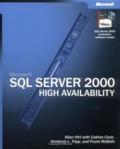 book Microsoft SQL Server 2000 High Availability