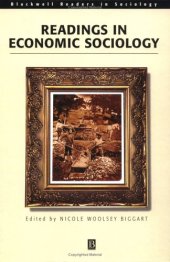 book Readings in Economic Sociology (Blackwell Readers in Sociology)