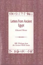 book Letters from Ancient Egypt (SBL Writings from the Ancient World Series, Volume 1)