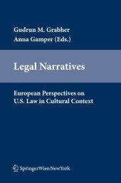 book Legal Narratives: European Perspectives on U.S. Law in Cultural Context