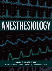 book Anesthesiology