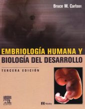 book Embriologia Humana y Biologia del Desarrollo