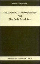 book The Doctrine of the Upanisads and the Early Buddhism: Die Lehre Der Upanishaden Und Die Anfange Des Buddhismus