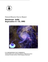 book Natural Disaster Survey Report Hurricane Iniki