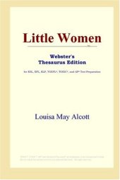 book Little Women (Webster's Thesaurus Edition)