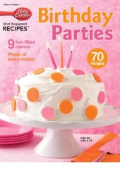 book Betty Crocker, Birthday Parties,Special 2008 Issue