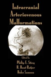 book Intracranial Arteriovenous Malformations