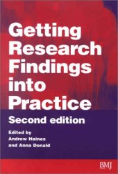 book Getting Research Findings into Practice, 2nd edition