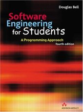 book Software Engineering For Students: A Programming Approach, 4th Edition