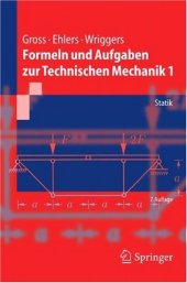 book Formeln und Aufgaben zur Technischen Mechanik 1: Statik 7.Auflage