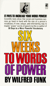 book Six Weeks to Words of Power