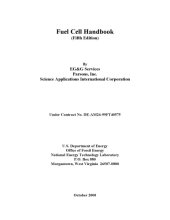 book Fuel Cell Handbook, Fifth Edition