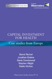 book Capital Investment for Health: Case Studies from Europe