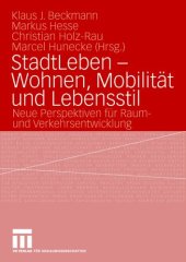 book StadtLeben - Wohnen, Mobilität und Lebensstil