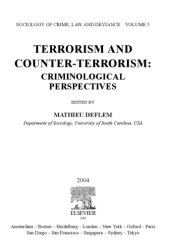 book Terrorism and Counter-Terrorism: Criminological Perspectives