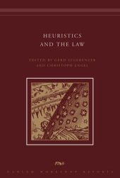 book Heuristics and the Law (Dahlem Workshop Reports)