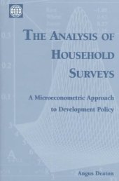 book The Analysis of Household Surveys: A Microeconomic Approach to Development Policy (World Bank)