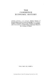 book The Cambridge Economic History of Europe from the Decline of the Roman Empire, Volume 7: The Industrial Economies: Capital, Labour and Enterprise, Part 1: Britain, France, Germany and Scandinavia