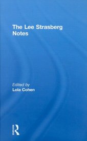 book The Lee Strasberg Notes