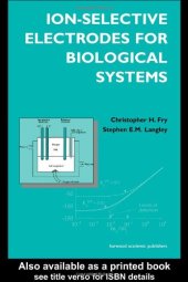 book Ion-Selective Electrodes for Biological Systems