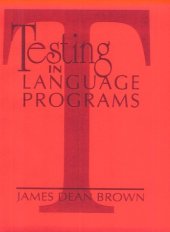 book Testing in Language Programs