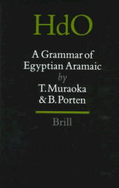 book A Grammar of Egyptian Aramaic, 1st ed. (HdO 32)