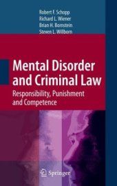 book Mental Disorder and Criminal Law: Responsibility, Punishment and Competence