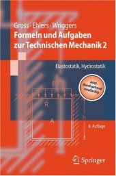 book Formeln und Aufgaben zur Technischen Mechanik 2: Elastostatik, Hydrostatik, 8.Auflage