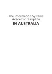 book The Information Systems Academic Discipline in Australia