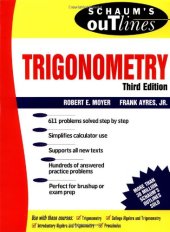 book Schaum's Outline of Trigonometry