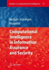 book Computational Intelligence in Information Assurance and Security