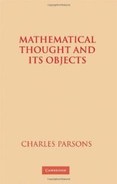 book Mathematical Thought and Its Objects