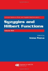 book Syzygies and Hilbert Functions 