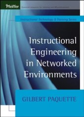 book Instructional engineering in networked environments