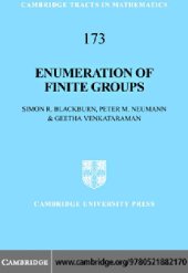 book Enumeration of Finite Groups