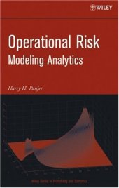 book Operational Risk: Modeling Analytics