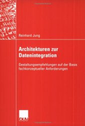 book Architekturen zur Datenintegration