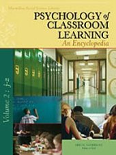 book Psychology of Classroom Learning: An Encyclopedia (Psychology of Classroom Learning)