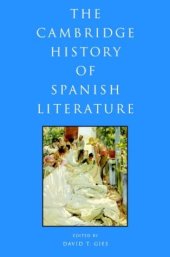 book The Cambridge History of Spanish Literature