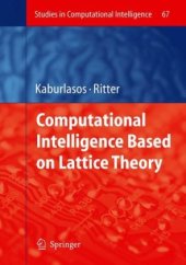 book Computational Intelligence Based on Lattice Theory