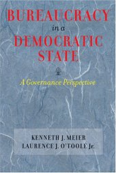 book Bureaucracy in a Democratic State: A Governance Perspective