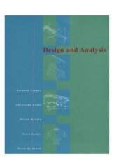 book Design and Analysis